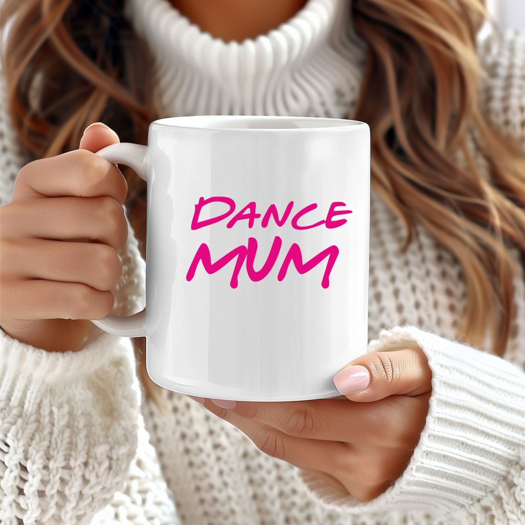 Dance Mum Mug, Personalised Mum Mug, Custom Mother's Day Gift
