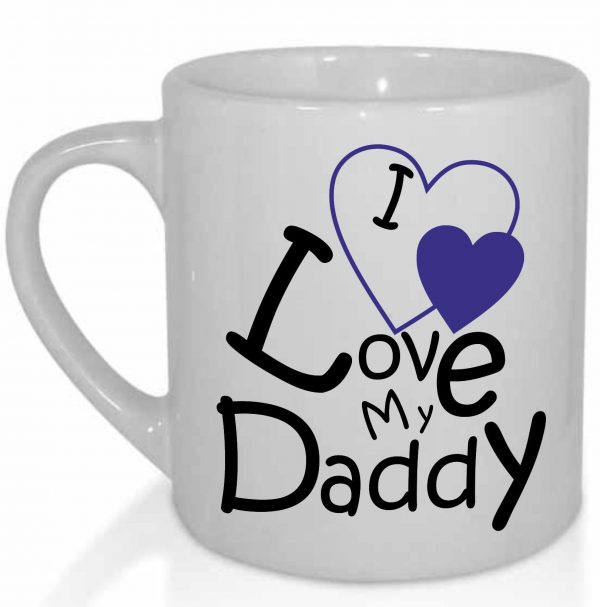 I Love My Daddy Mug, Personalised Daddyy Mug, Custom Father's Day Gift - Image 3