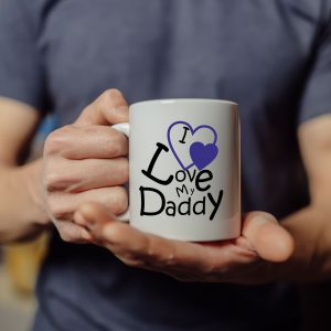 I Love My Daddy Mug, Personalised Daddyy Mug, Custom Father's Day Gift